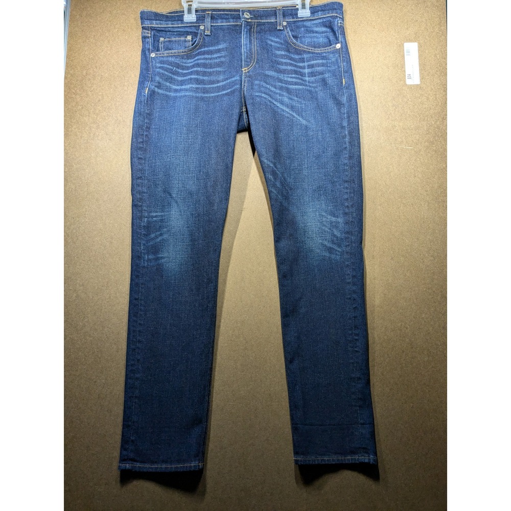 Rag & Bone The Dre Slim Boyfriend Jeans Classic Wash Blue W1590K880 Size 32